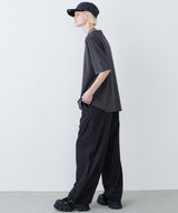 【予約】AFF AIVER 16/-ウォッシュ天竺スキッパーS/S TEE