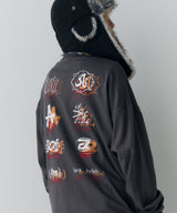 AIVER エラープリントL/S TEE