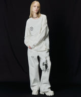 AIVER ボンテージデニムベイカーパンツ