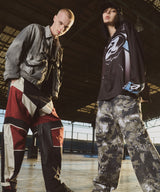 AIVER カモフラージュカーブパンツ