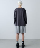 【予約】AFF AIVER 16/-ウォッシュ天竺ワイドスリーブL/S TEE