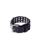 AIVER 3連スタッズレザーバングル