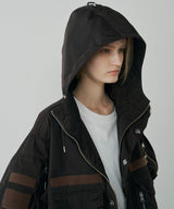 AIVER Atelier Made ソロテックスショートフライトブルゾン