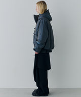 AIVER イリディセントパファーブルゾン