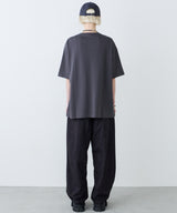 AFF AIVER 16/-ウォッシュ天竺スキッパーS/S TEE