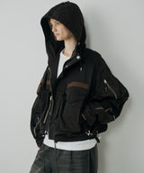 AIVER Atelier Made ソロテックスショートフライトブルゾン