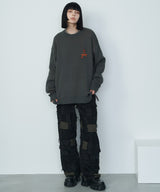 AIVER ボロカーゴパンツ