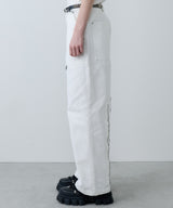 AIVER ボンテージデニムベイカーパンツ