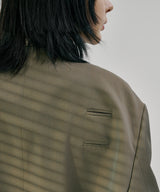 AIVER Atelier Made 高密度ギャバハーネステーラードジャケット