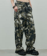 AIVER カモフラージュカーブパンツ