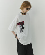 AIVER カットオフパッチS/S TEE