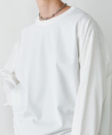 AIVER ガス焼きヘビー天竺プルオーバー