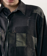 【ONLINE STORE先行予約】AIVER トロンプルイユボロ転写シャツ