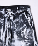 AIVER ペンキ加工バギーデニム