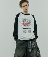 Johann×AIVER GIRLラグランロンTEE