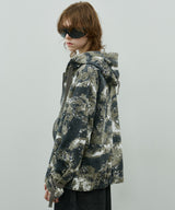 AIVER カモフラージュフルジップパーカー