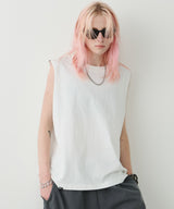 AFF AIVER 16/-ウォッシュ天竺N/S TEE (ショートレングス)