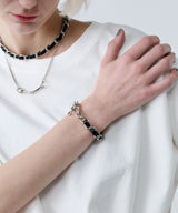 AFF AIVER 編み込みチェーンブレスレット MADE IN JAPAN