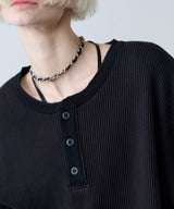 AIVER ヘビーワッフルモンスターL/S TEE