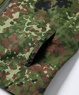 AIVER カモフラージュフルジップパーカー