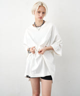 AIVER 16/‐ウォッシュ天竺モンスターS/S TEE