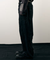 AIVER ボンテージデニムベイカーパンツ