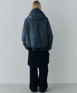 AIVER イリディセントパファーブルゾン