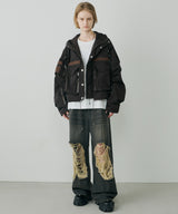 AIVER Atelier Made ソロテックスショートフライトブルゾン