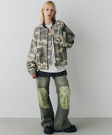 AFF AIVER バイオウォッシュフライトジャケット