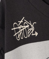 AIVER フットボールオーバーニット