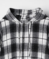 【一部予約】AIVER レイヤードオンブレチェックシャツ