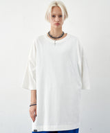 AIVER 16/‐ウォッシュ天竺モンスターS/S TEE