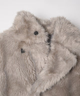 【一部予約】AIVER ショートフェイクファーコート