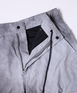 AIVER ムラ染めナイロンカーゴパンツ