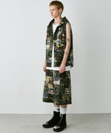 PALEDUSK×AIVER カモボロ3WAYフードシャツ