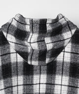 【一部予約】AIVER レイヤードオンブレチェックシャツ