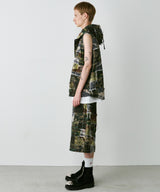 PALEDUSK×AIVER カモボロ3WAYフードシャツ