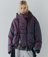 AIVER イリディセントパファーブルゾン