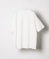 AFF AIVER 16/-ウォッシュ天竺スキッパーS/S TEE