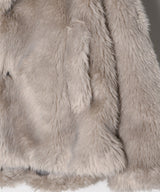 【一部予約】AIVER ショートフェイクファーコート