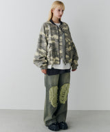 AFF AIVER バイオウォッシュフライトジャケット