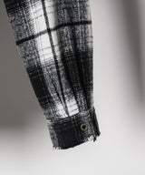 【一部予約】AIVER レイヤードオンブレチェックシャツ