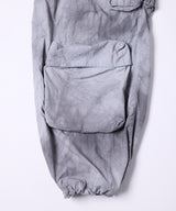 AIVER ムラ染めナイロンカーゴパンツ