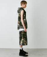 PALEDUSK×AIVER カモボロ3WAYフードシャツ