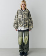 AFF AIVER バイオウォッシュフライトジャケット