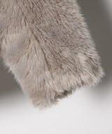 【一部予約】AIVER ショートフェイクファーコート