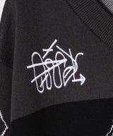 AIVER フットボールオーバーニット