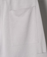 AFF AIVER ドライスウェットワイドクォーターパンツ