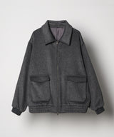 【予約】AFF AIVER ウールメルトンフライトジャケット