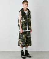 PALEDUSK×AIVER カモボロ3WAYフードシャツ